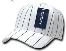 Load image into Gallery viewer, Baseball hat - Pin stripe Decky